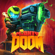 无敌毁灭战士(Mighty DOOM)_logo